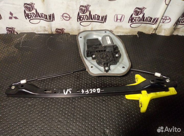 Стеклоподъемник задний левый Volkswagen Golf Plus