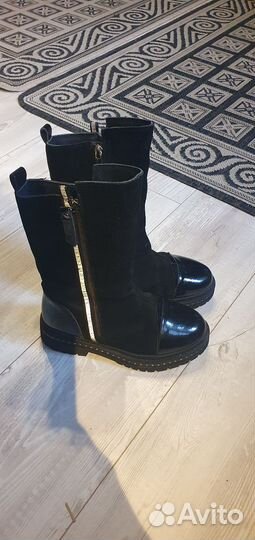 Сапоги для девочки 34 размер