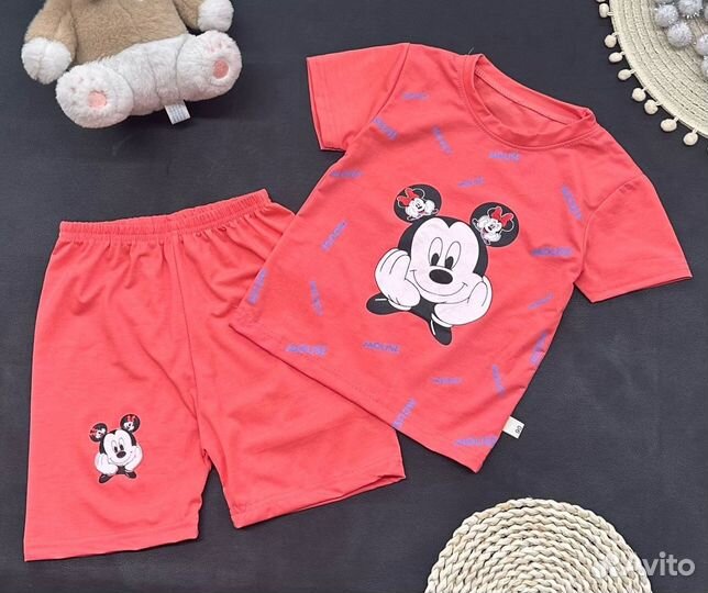 Летний костюм с шортами, 92-116