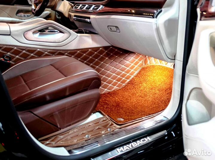 Автоковрики на Mercedes-Benz GLS-Maybach 2021г