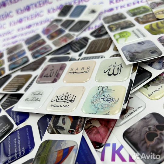 3d стикеры на чехол опт