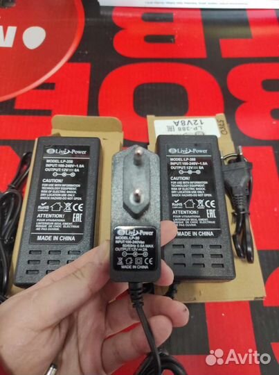 Блок питания 12v 2a 6а 8а 10а