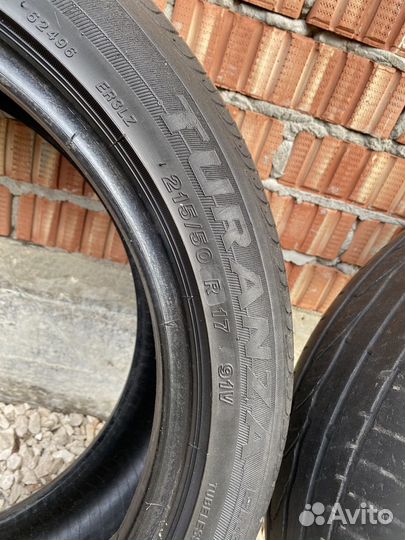 Bridgestone Turanza ER300 215/50 R17 91V