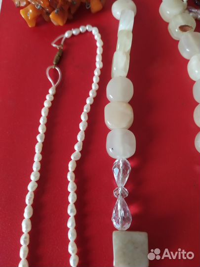 Бусы из натуральных камней СССР