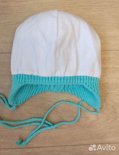 Шапка для девочки 6-12 мес