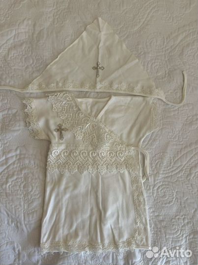 Крестильный набор для девочки 74-80