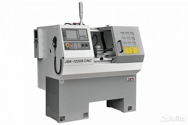 Токарный станок с чпу JET JSK-1220F CNC, руч. патр