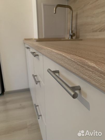 Прямая кухня небольшая ксп:42432