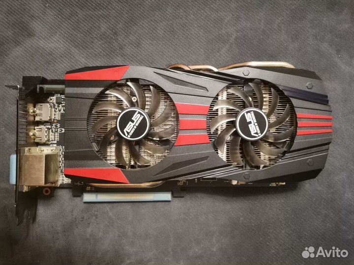 Видеокарта asus Radeon R9 270X 4GB