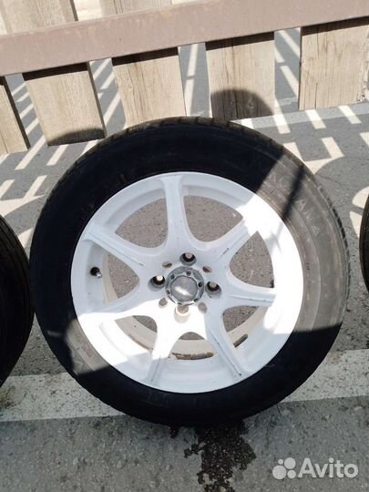 Литые диски r14 с летней резиной