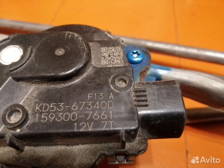 Мотор стеклоочистителя Мазда Сх 5 2016