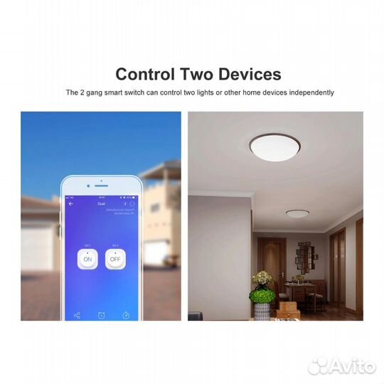 WiFi реле Sonoff Dual R2 / Dual R3