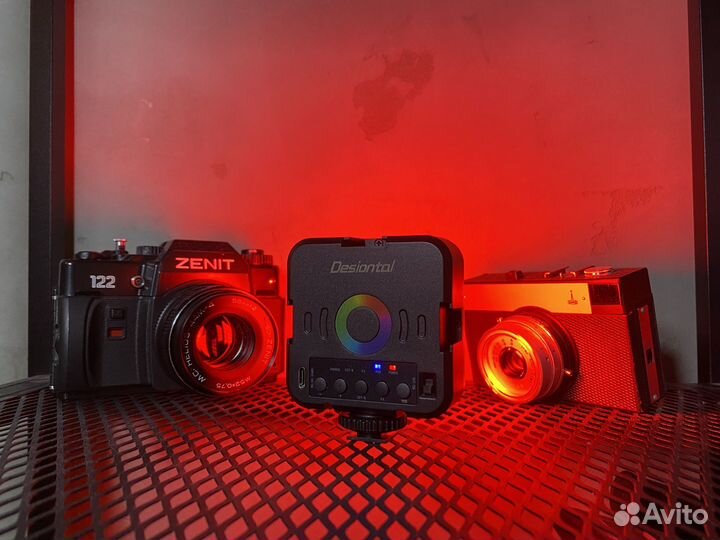 Видео свет desiontal W70 RGB накамерный свет