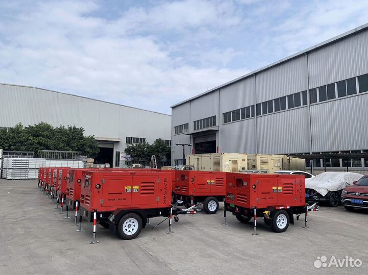 Компрессор на шасси 7 бар