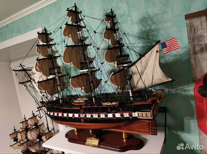 Модель корабля. Фрегат USS 