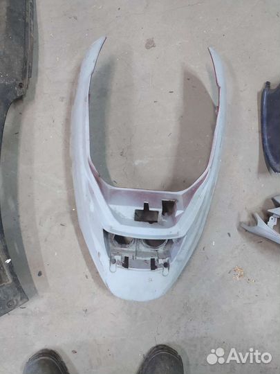 Пластик для скутера suzuki сепия