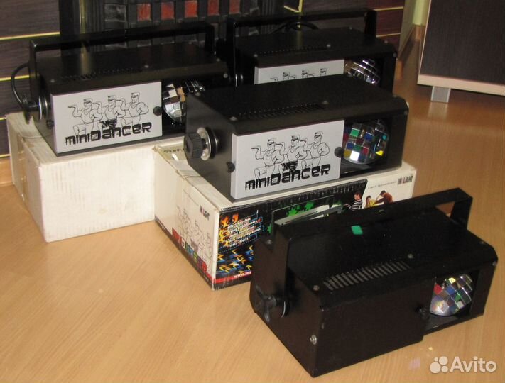 Светомузыка IML Minidancer 4шт Цвет Gobo Mic Pro