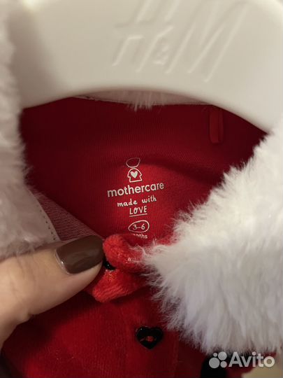 Новогодний костюм Mothercare для девочки 3-6 мес