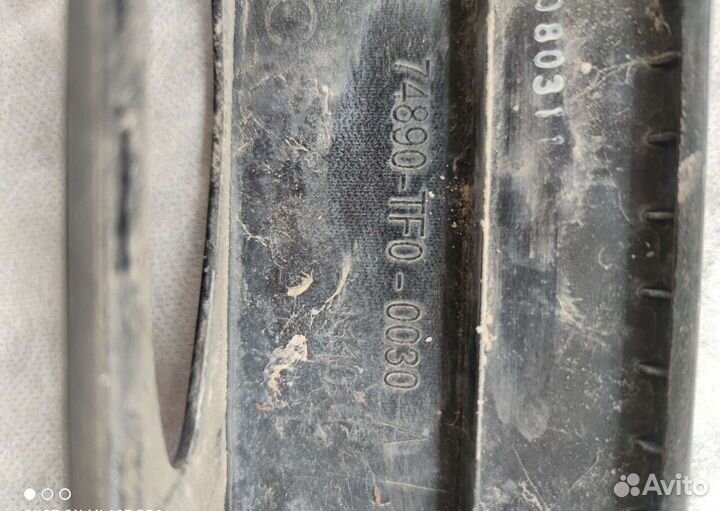 Накладка двери багажника Honda Fit GE