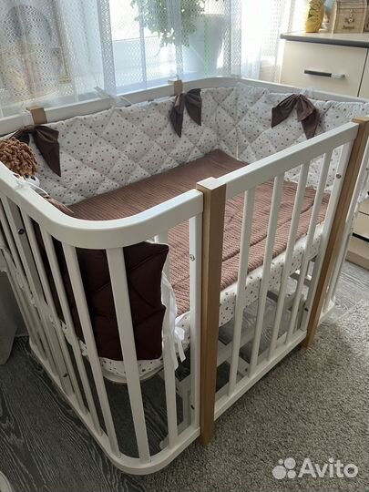 Бортики в детскую кроватку