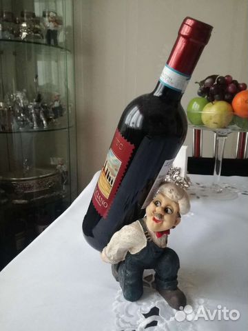 Подставка для винных бутылок Повар, интерьерная