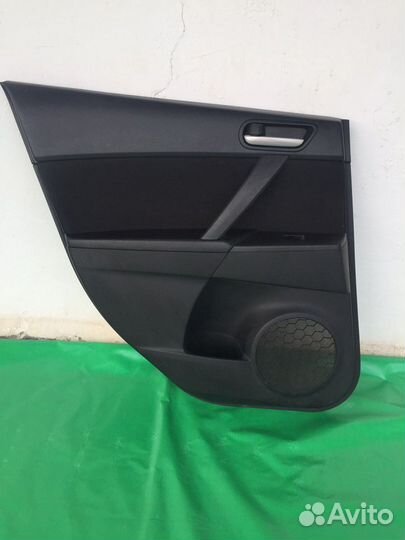 Карта дверная зад левая Мазда 3 2011г. 1,6 л