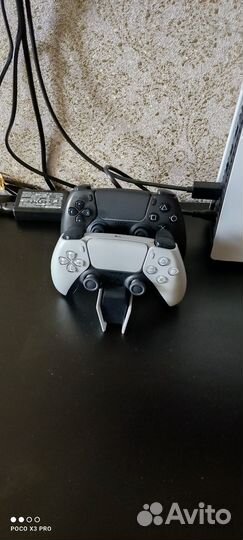 Sony playstation 5 ps5 с дисководом 2 джойстика