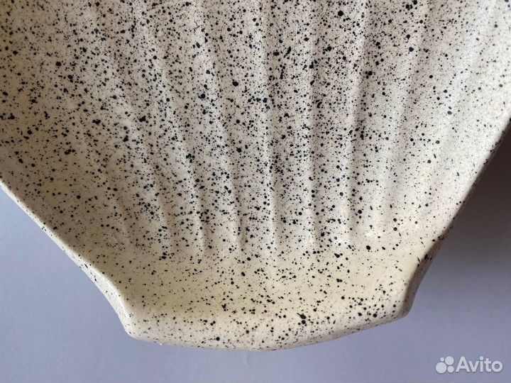 Салатник ракушка керамика