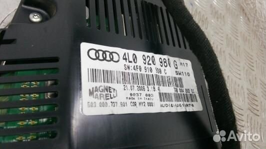 Щиток приборов audi Q7 (4MA01IT01)