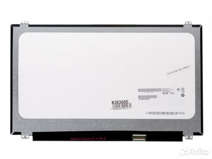 Матрица ноутбука slim, 30 pin, 15.6