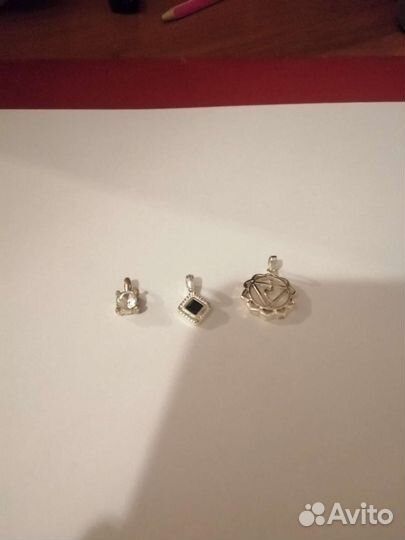 Серьги серебро