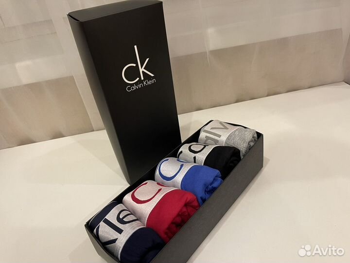 Мужские трусы боксеры calvin klein