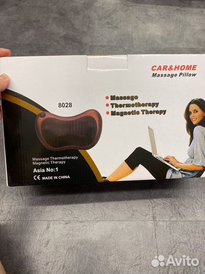 Массажная подушка для шеи