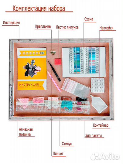 Алмазная мозаика 