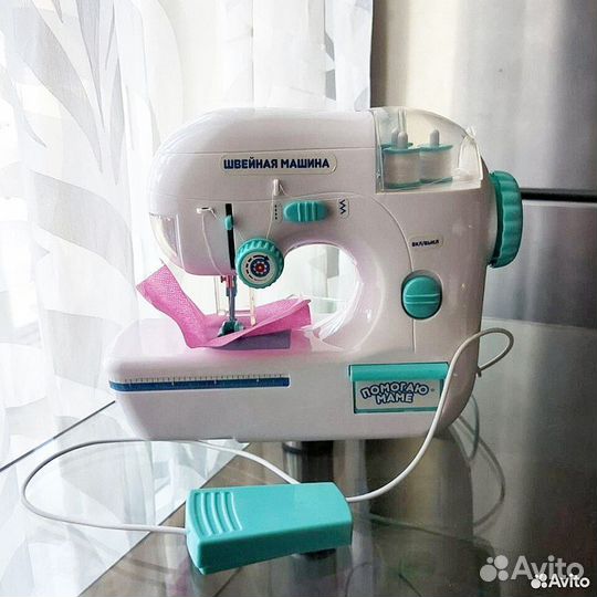 Детская швейная машинка электрическая игрушечная
