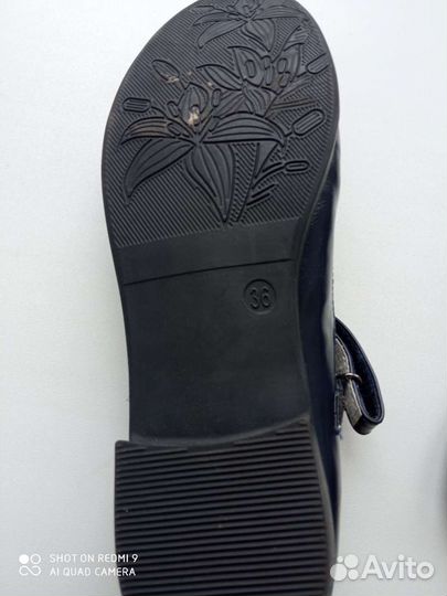 Туфли женские 36 размер натуральная кожа новые