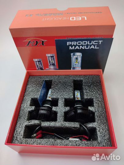 Светодиодные лампы MYX Light X3 H1 12V 18W 6000