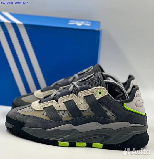 Кроссовки Adidas Niteball Grey (Арт.28255)