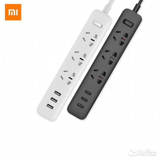 Удлинитель сетевой Xiaomi Mi Power Strip 3 розетки