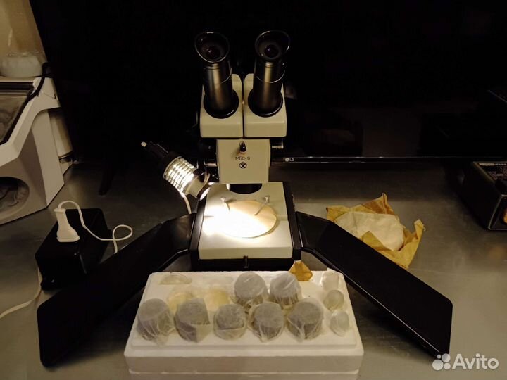 Микроскоп мбс-9 новый