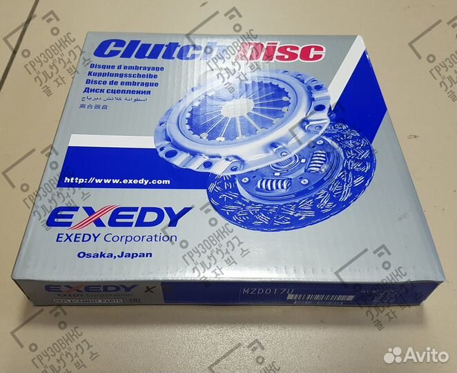 Диск сцепления 275*180*21*28.9, exedy (Япония) ISD