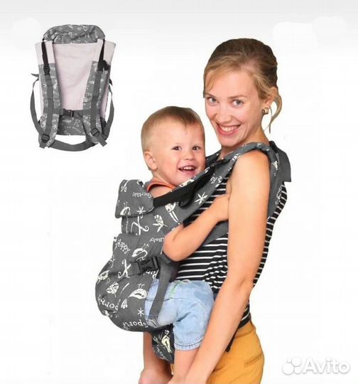 Рюкзак кенгуру слинг для ношения ребенка
