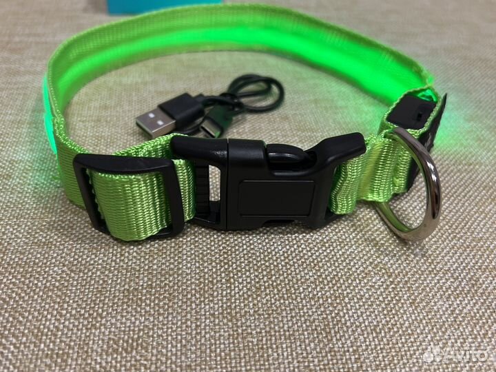Ошейник светящийся для собак