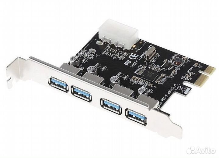 Контроллер PCI-E: USB 3.0 * 4 порта, SATA 3.0 * 2