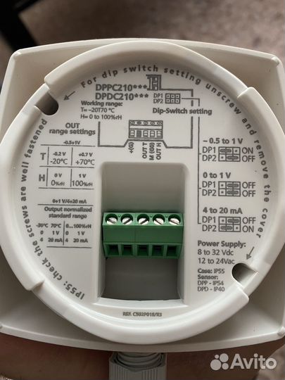 Датчик температуры и влажности carel dpdc210000