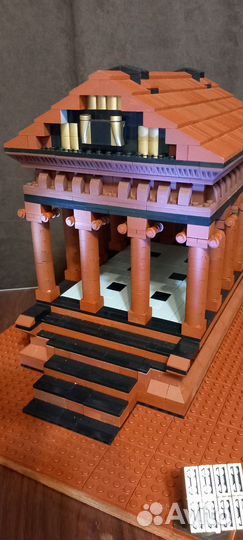 Лего храм античный