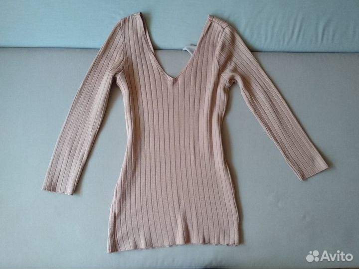 Джемпер свитер бежевый 42-44