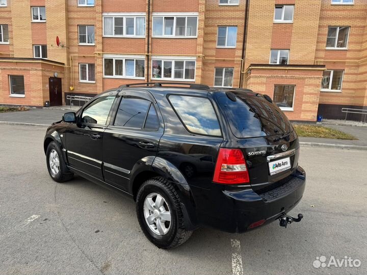 Kia Sorento 2.5 AT, 2008, 285 200 км