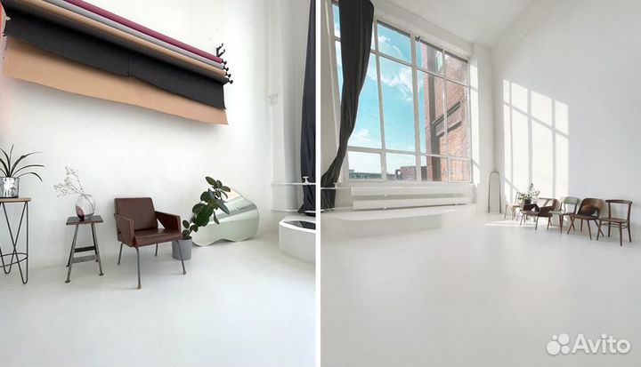 Фотостудия в аренду.Белый зал с циклорамой.Monolog