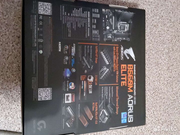 Материнская плата Gigabyte Aorus B560M elite